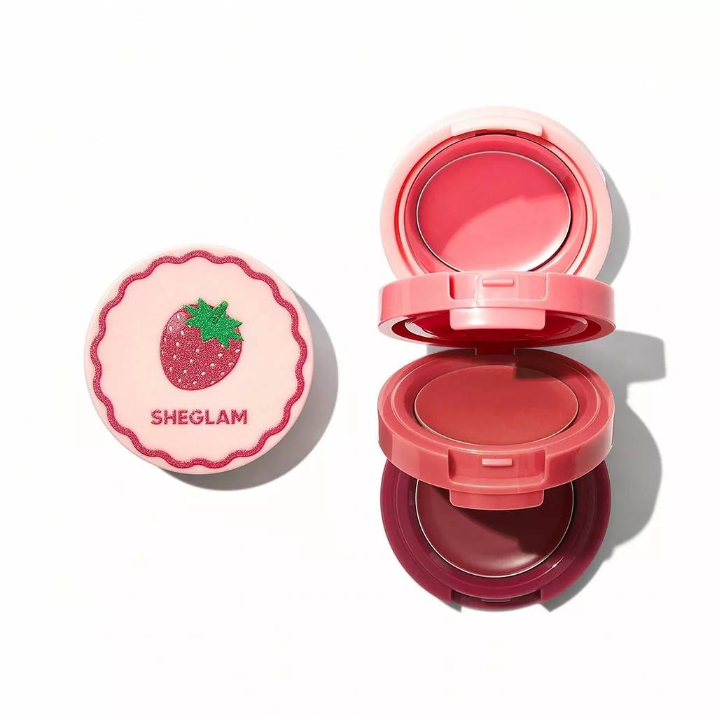 رژ لب و رژگونه کرمی شیگلم ٣طبقه رژ لب و رژگونه کرمی شیگلم ٣طبقه