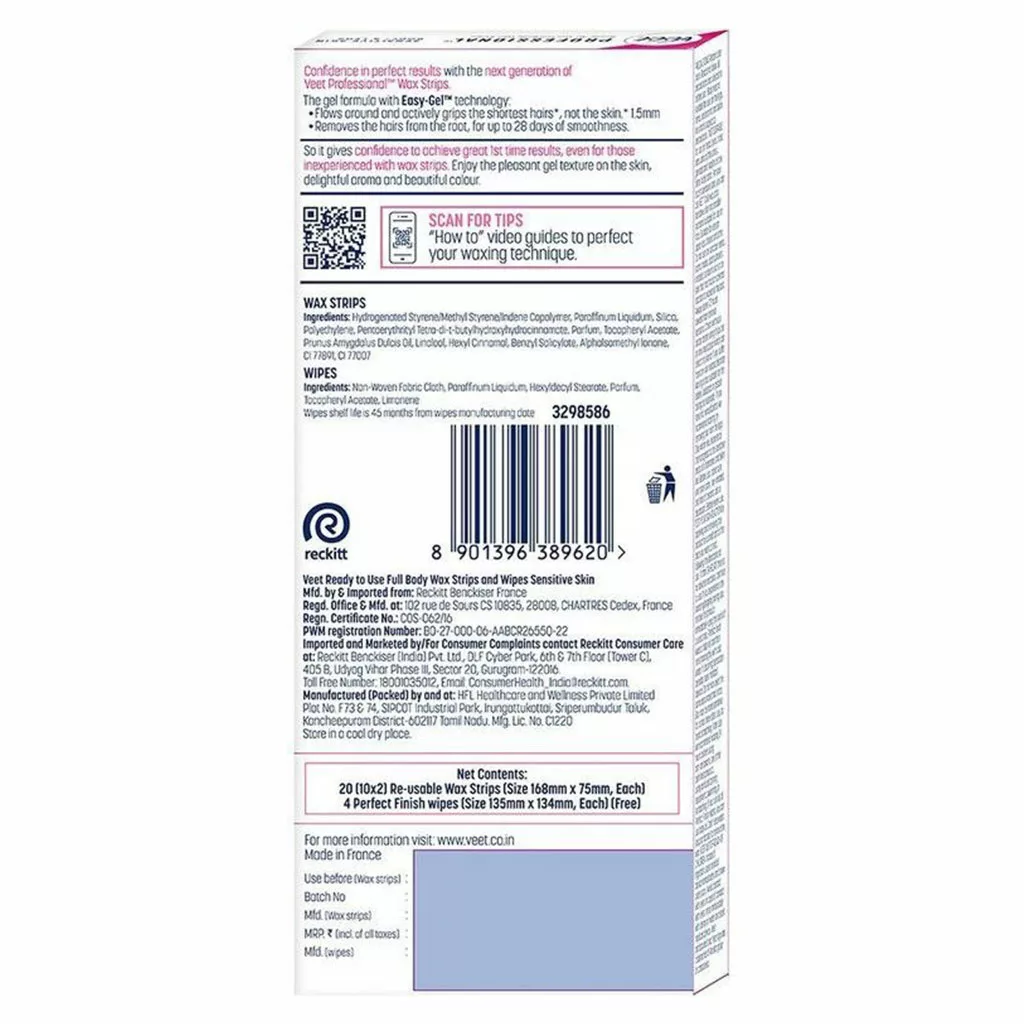 نوار موبر ویت پوست حساس ۲۰،عددی