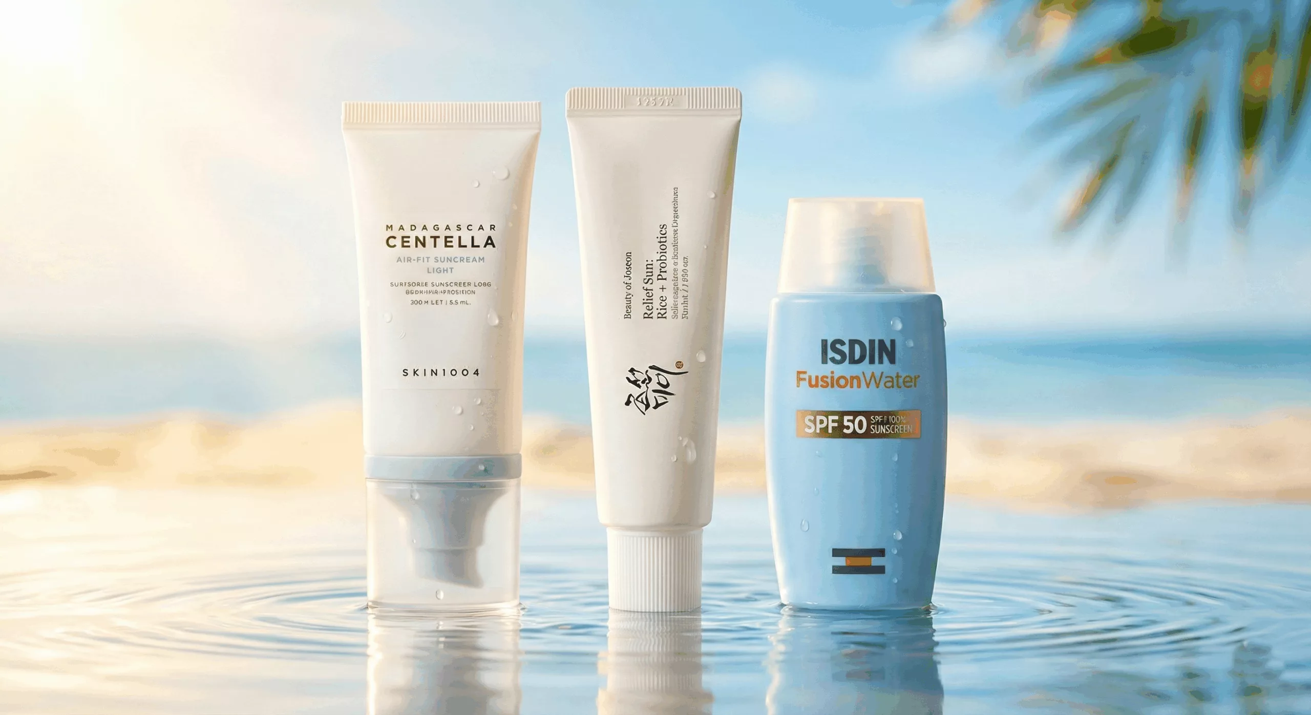 تصویر مقایسه سه ضد آفتاب پرفروش سنتلا