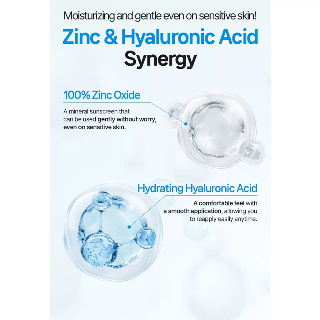 ضدآفتاب ایزنتری هیالورونیک اسید SPF50 نچرال