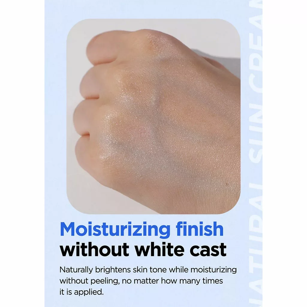 ضدآفتاب ایزنتری هیالورونیک اسید SPF50 نچرال