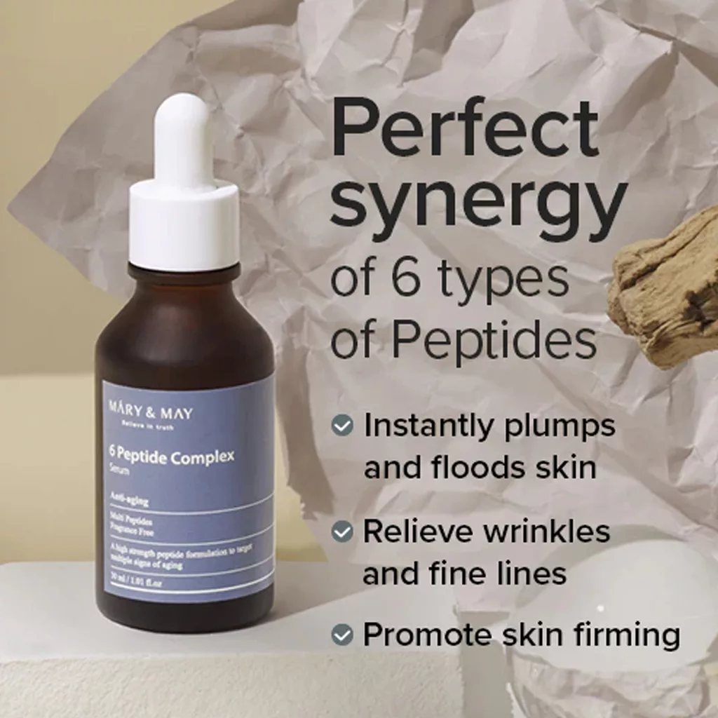 سرم 6پپتاید ماری می MARY & MAY
