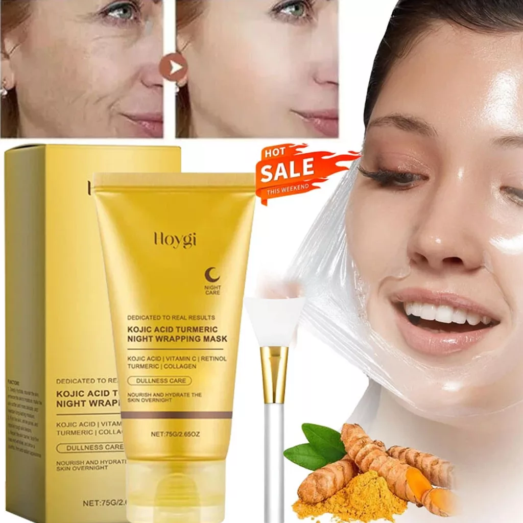 ماسک شب کوجیک اسید مدی کیوب ترمریک WRAPPING MASK