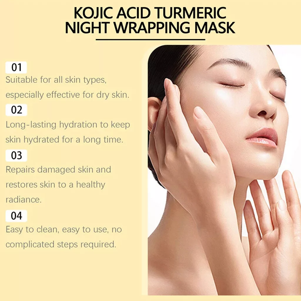 ماسک شب کوجیک اسید مدی کیوب ترمریک WRAPPING MASK