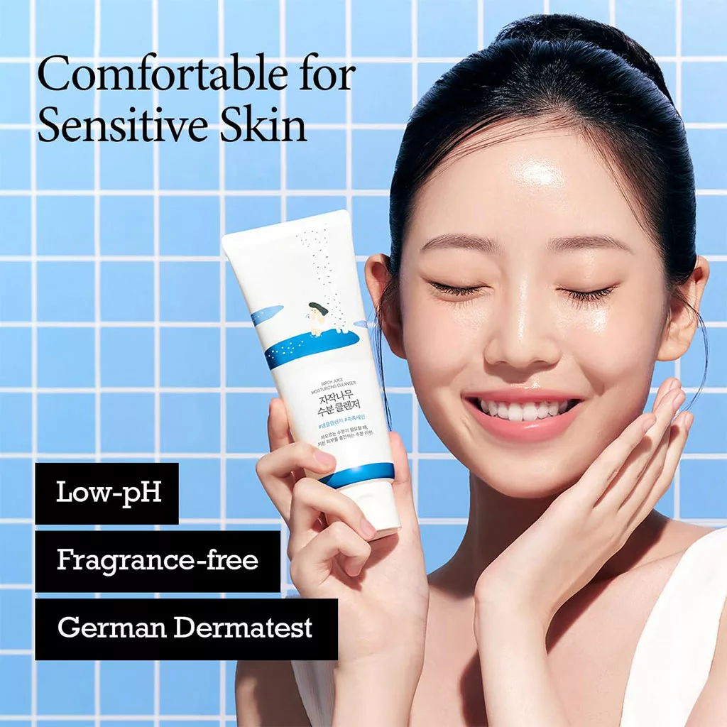 شوینده صورت راند لب BIRCH JUICE moisturizing cleanser