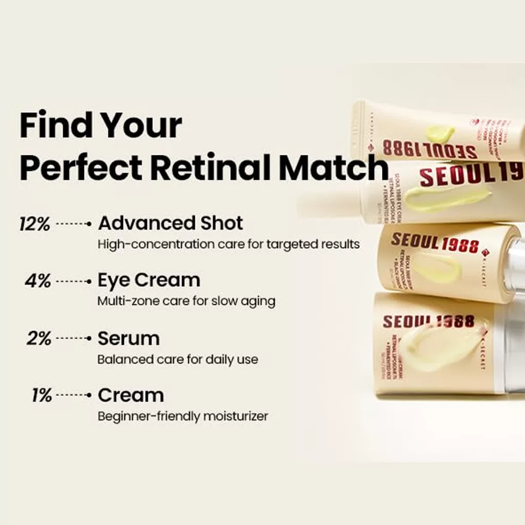 کرم رتینال لیپوزوم 1% سئول 1988 K-SECRET