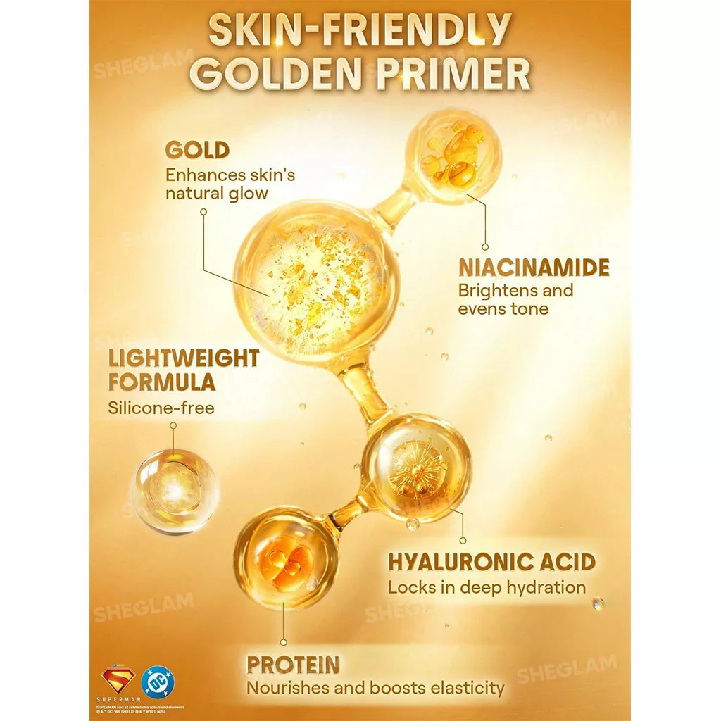 پرایمر glow grip شیگلم سوپر من حاوی نیاسینامید