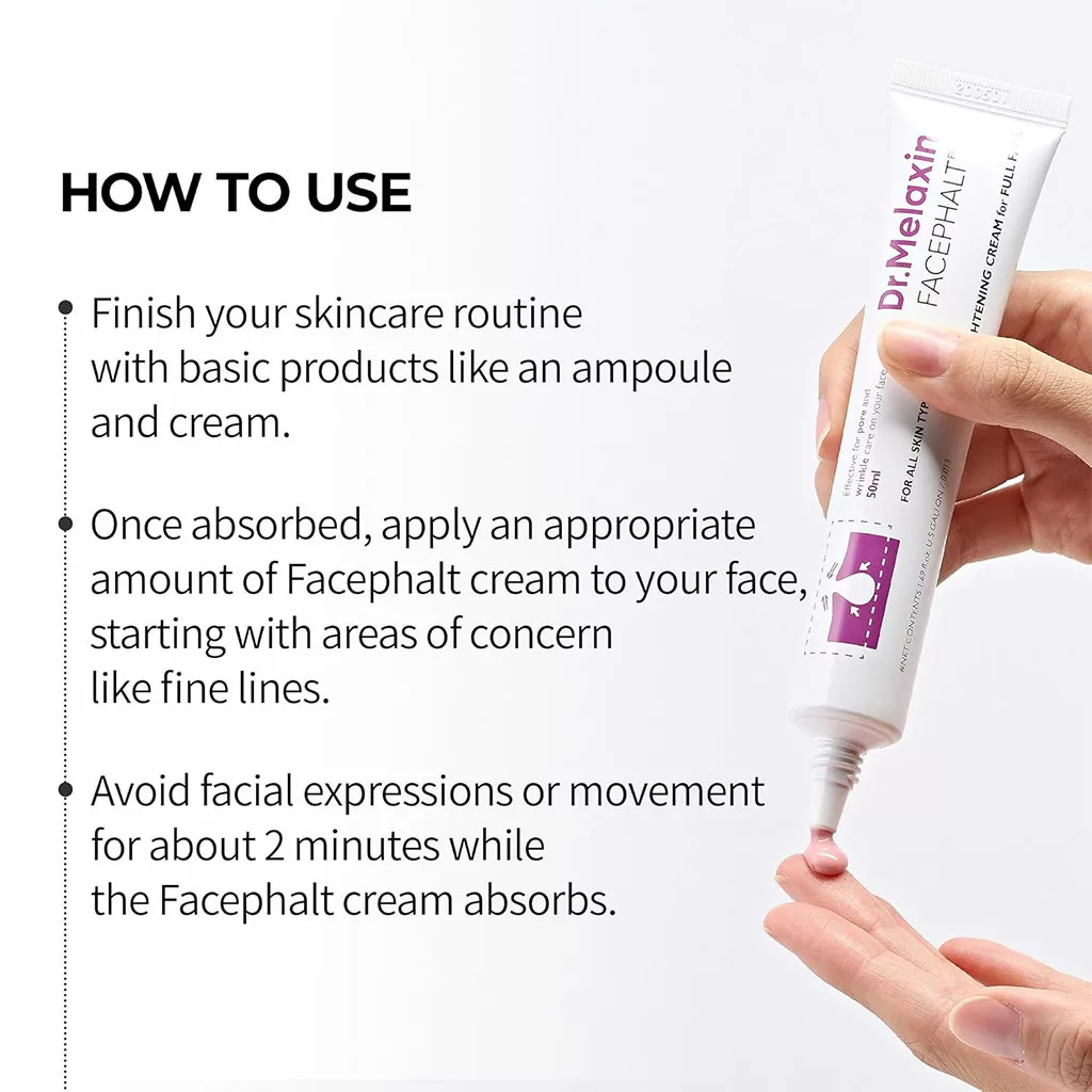 کرم فیسفالت دکترملاکسین ضدچروک و جمع کننده منافذ facephalt Dr.melaxin