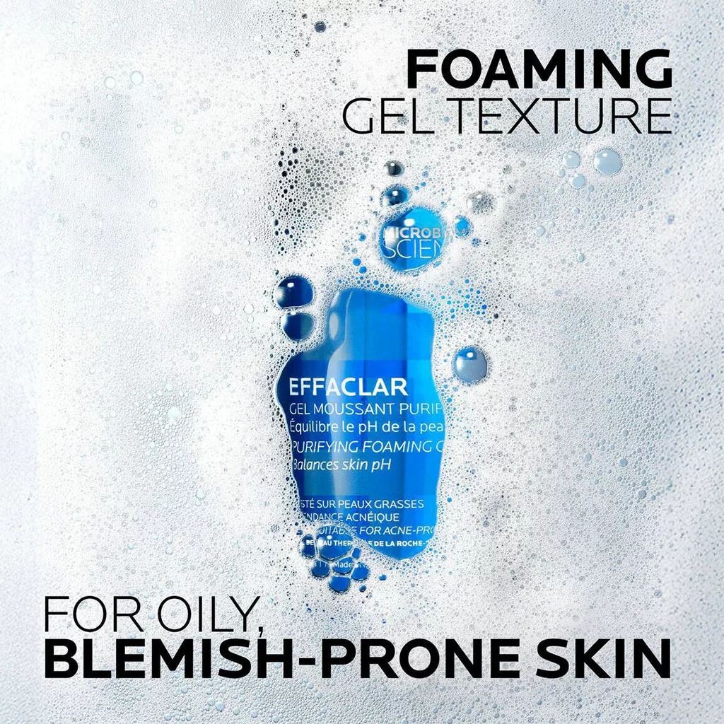 ژل شستشو افکلار لاروش پوزای پوست چرب و حساس 400 میل