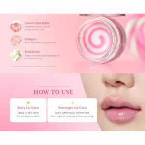 ماسک لب شب مدی کیوب PDRN LIP SLEEPING MASK