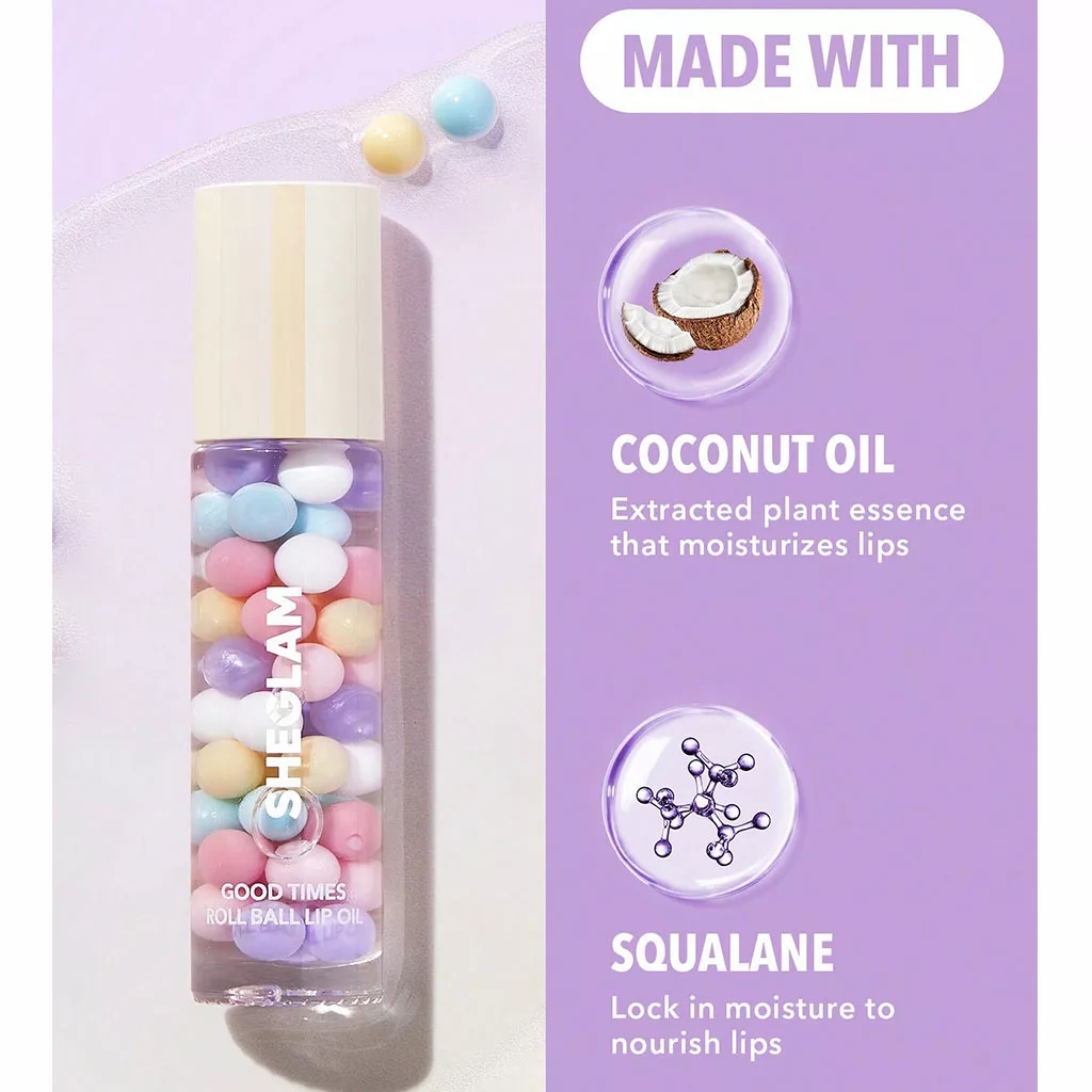 لیپ اویل شیگلم روغن لب رول بال good time ROLL BALL