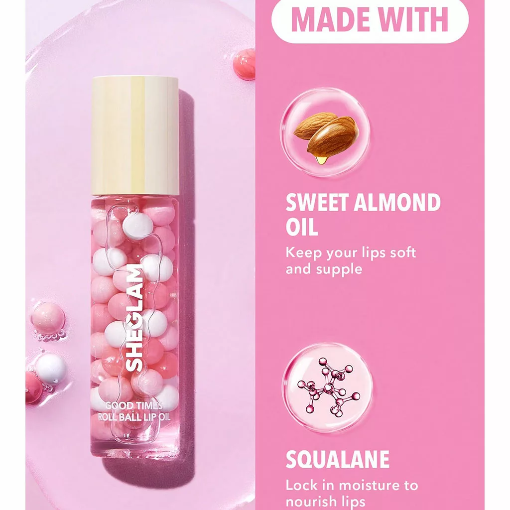 لیپ اویل شیگلم روغن لب رول بال good time ROLL BALL