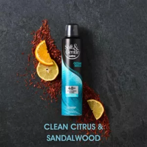 اسپری ضد تعریق سافت اند جنتل مردانه مدل ocean breeze