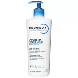 کرم مرطوب کننده و تغذیه کننده بایودرما اتودرم پمپی Creme Ultra