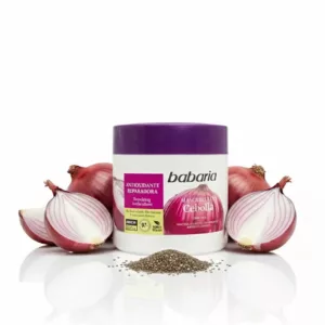 ماسک مو ترمیم کننده و آنتی اکسیدان پیاز باباریا