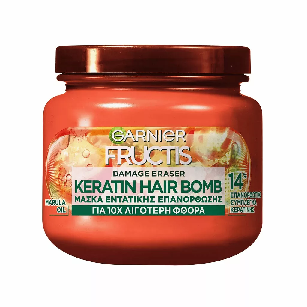 ماسک مو کراتین گارنیر مناسب موهای آسیب دیده