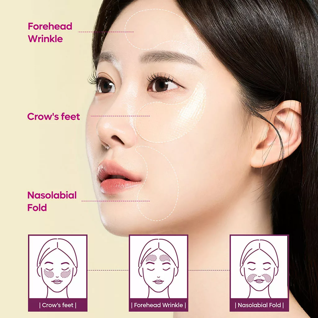 پچ دور چشم ضد چروک و روشن کننده دکتر ملاکسین