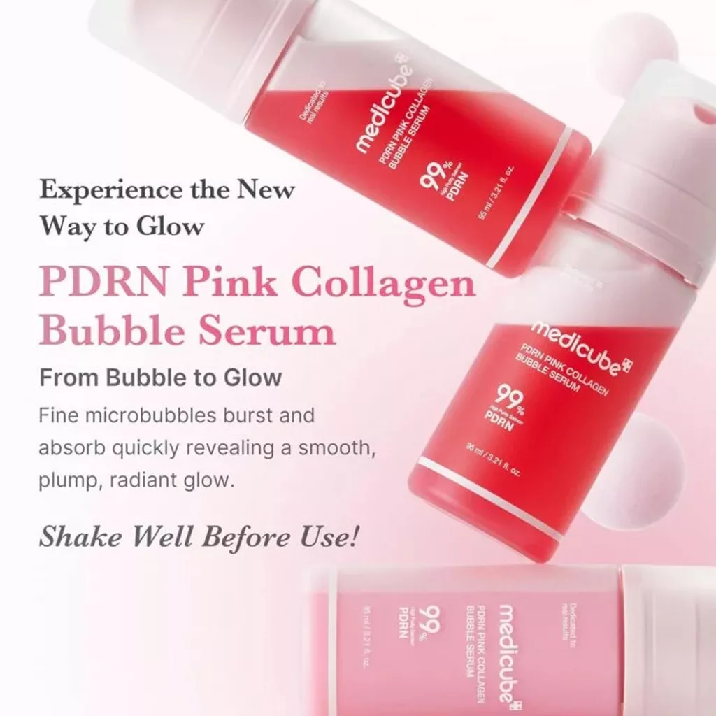 سرم حبابی کلاژن مدی کیوب