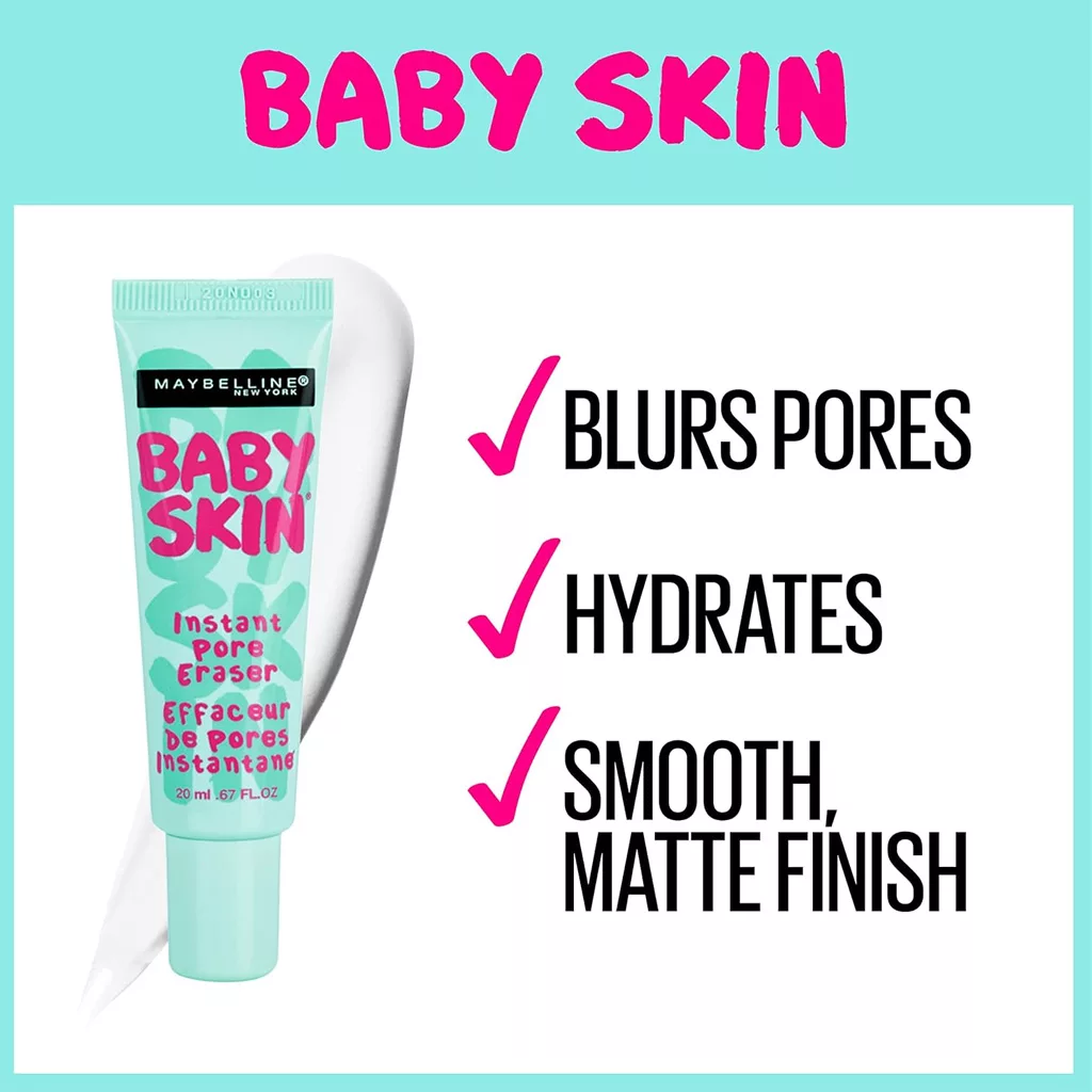 پرایمر کوچک کننده منافذ بیبی اسکین میبلین