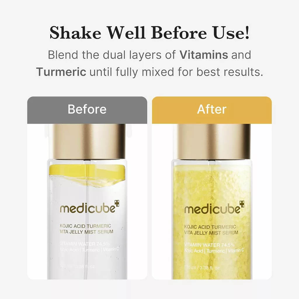 سرم میست ژلی روشن کننده کوجیک اسید مدی کیوب