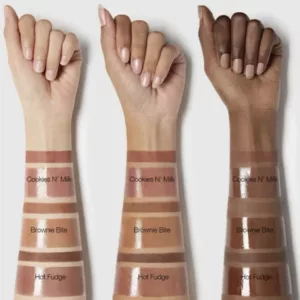 ست لیپ گلاس و خط لب شیگلم کاکائو مدل hot fudge