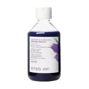 شامپو آبرسان و رنگساژ ضد زردی سیمپلی زن مناسب موهای خاکستری سفید و بلوند