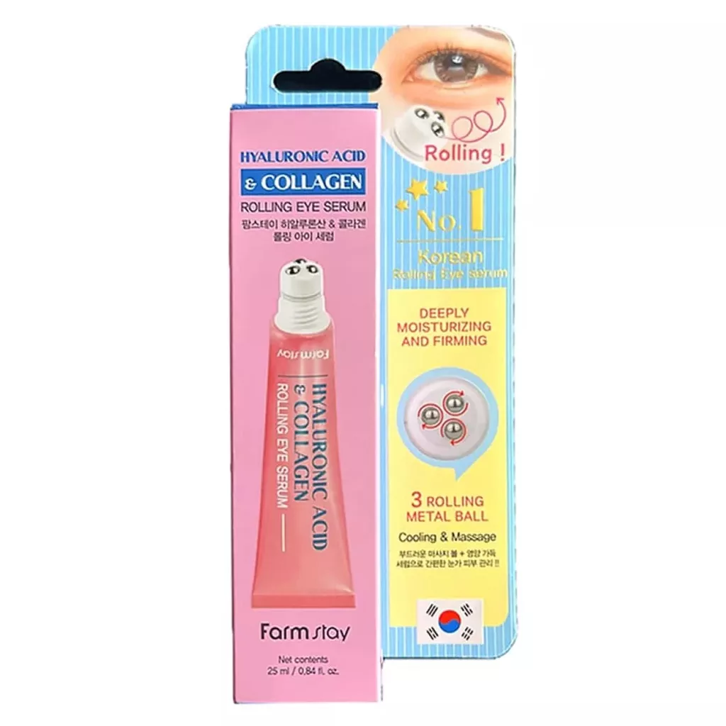 سرم دور چشم رولی فارم استی حاوی هیالورونیک اسید و کلاژن