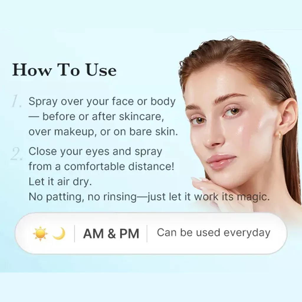 اسپری تسکین دهنده و آبرسان مدی کیوب