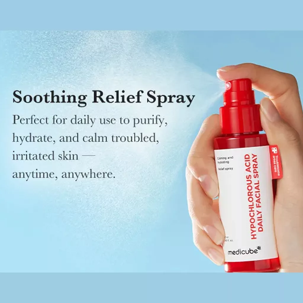 اسپری تسکین دهنده و آبرسان مدی کیوب