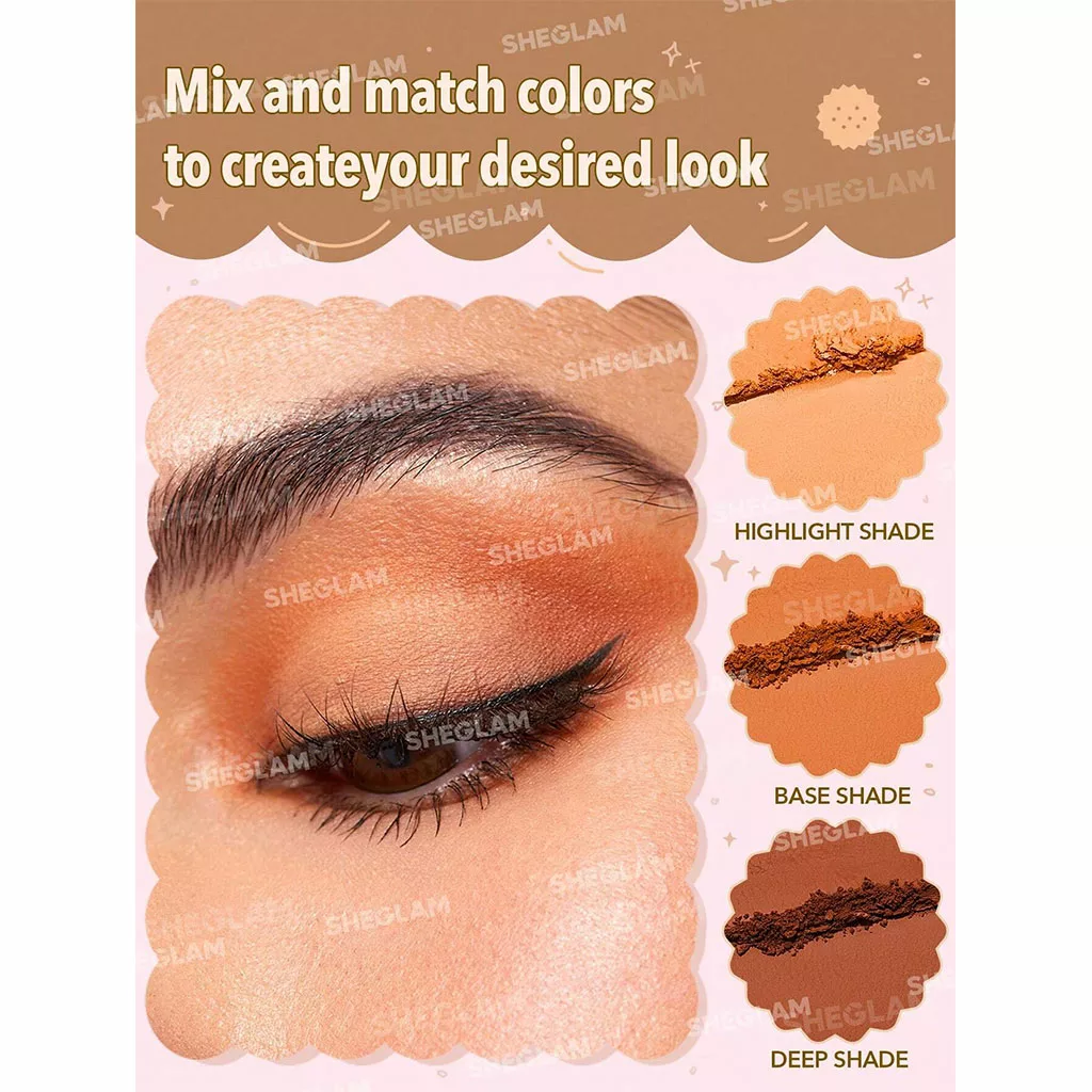 سایه چشم 4طبقه شیگلم کوکی smart cookie