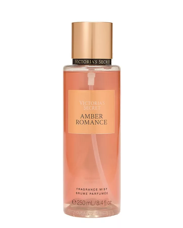 بادی میست امبر رومنس ویکتوریا سکرت گیلاس کاستارد چوب صندل وانیل Amber Romance