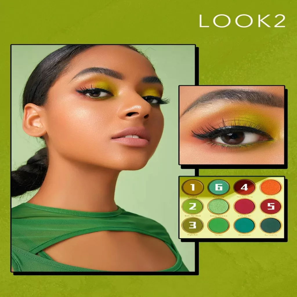 پالت جذاب ۱۲ رنگ شیگلم مدل forever feather