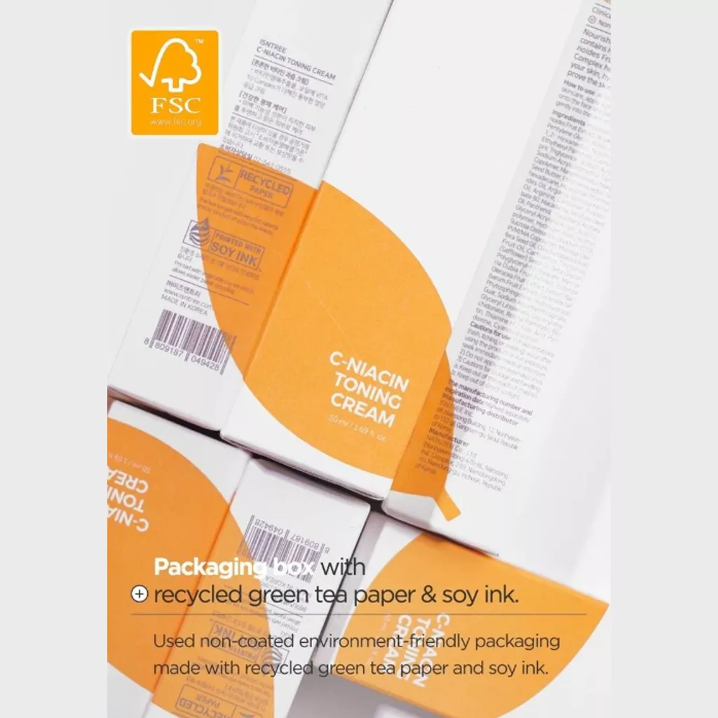 کرم روشن کننده قوی ویتامین سی و نیاسین ایزنتری