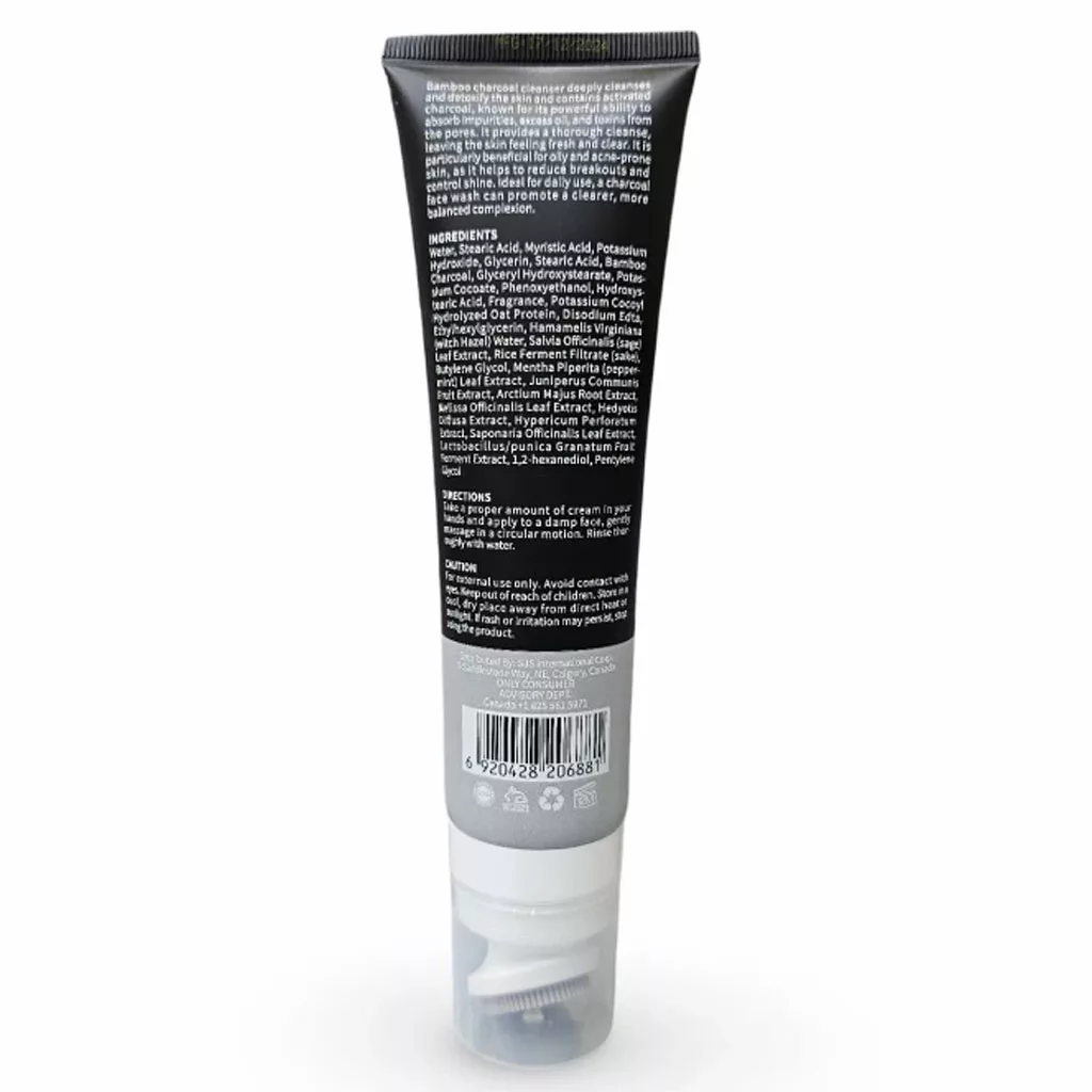 شوینده فومی کرمی اونلی حاوی ذغال بامبو پوست نرمال تا چرب