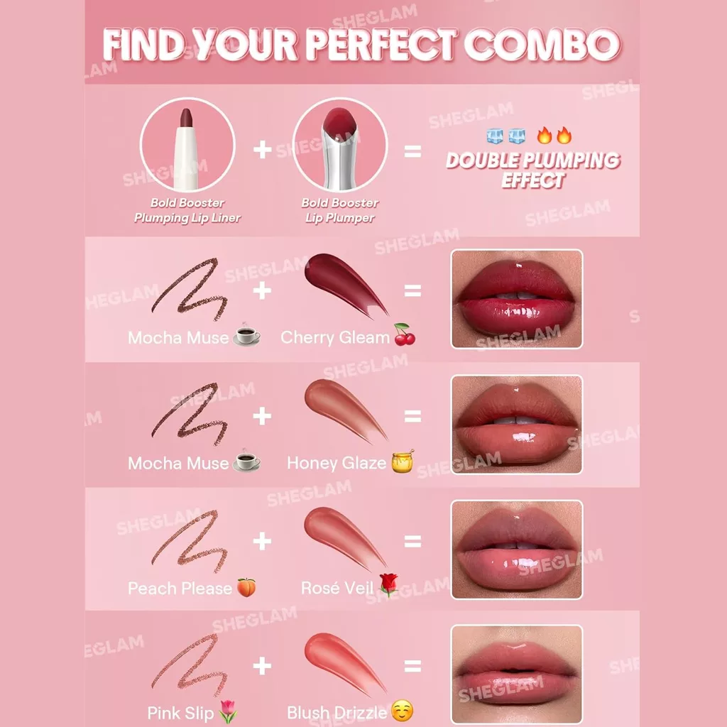 خط لب بولد بوستر پلامپینگ شیگلم