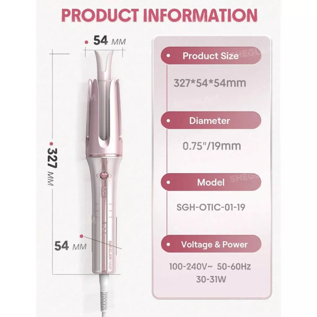 دستگاه فر جادویی شیگلم سری جدید صورتی