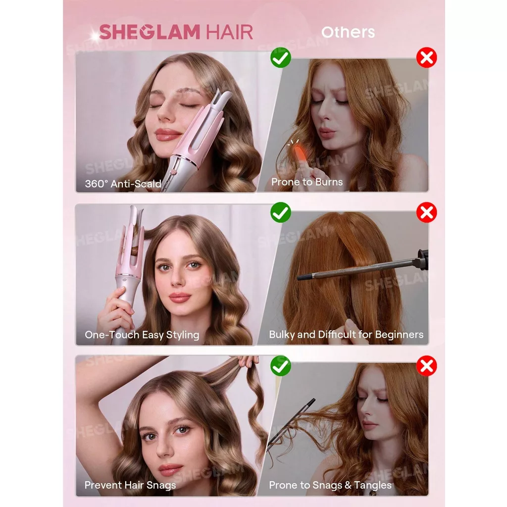 دستگاه فر جادویی شیگلم سری جدید صورتی