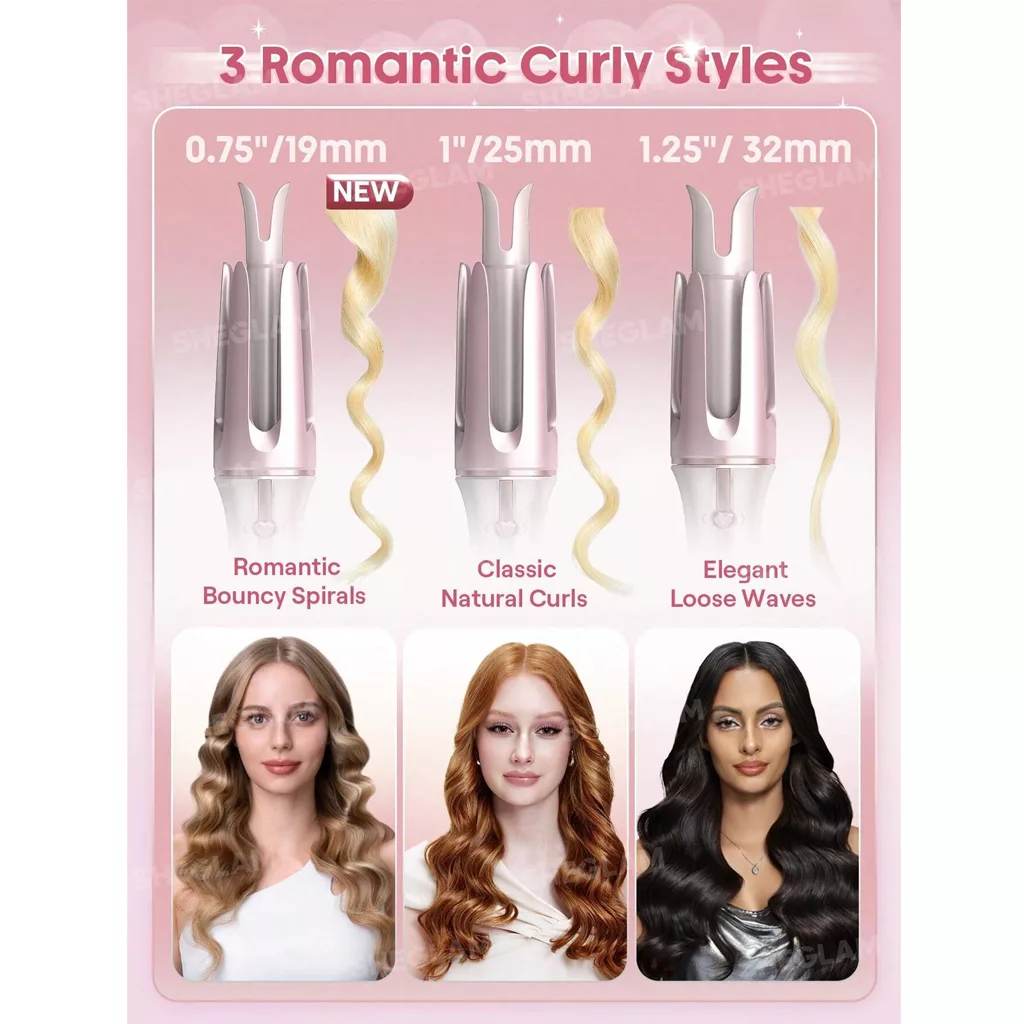 دستگاه فر جادویی شیگلم سری جدید صورتی