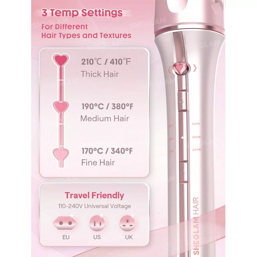 دستگاه فر جادویی شیگلم سری جدید صورتی