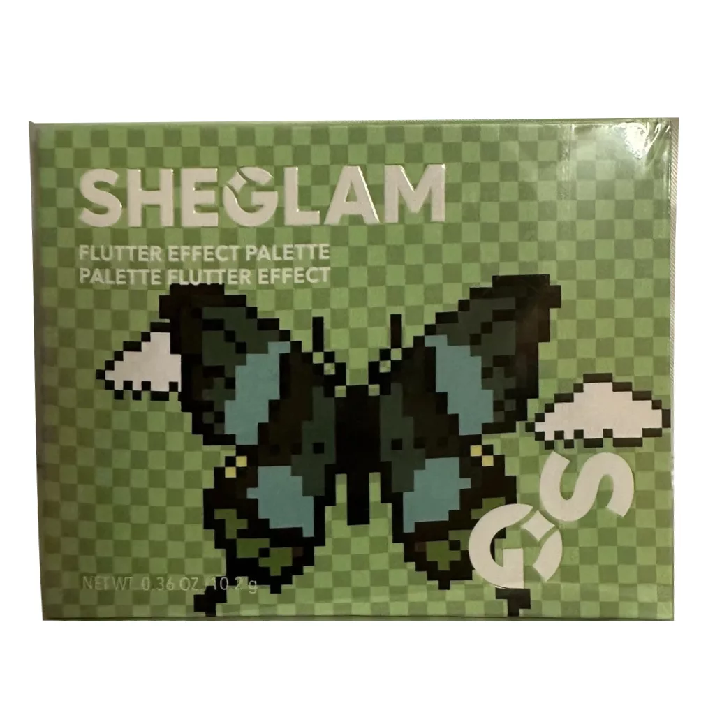 پالت سایه 12 رنگ جذاب شیگلم مدل flutter effect