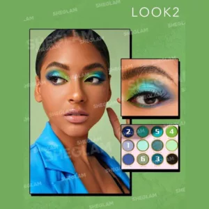 پالت سایه 12 رنگ جذاب شیگلم مدل flutter effect