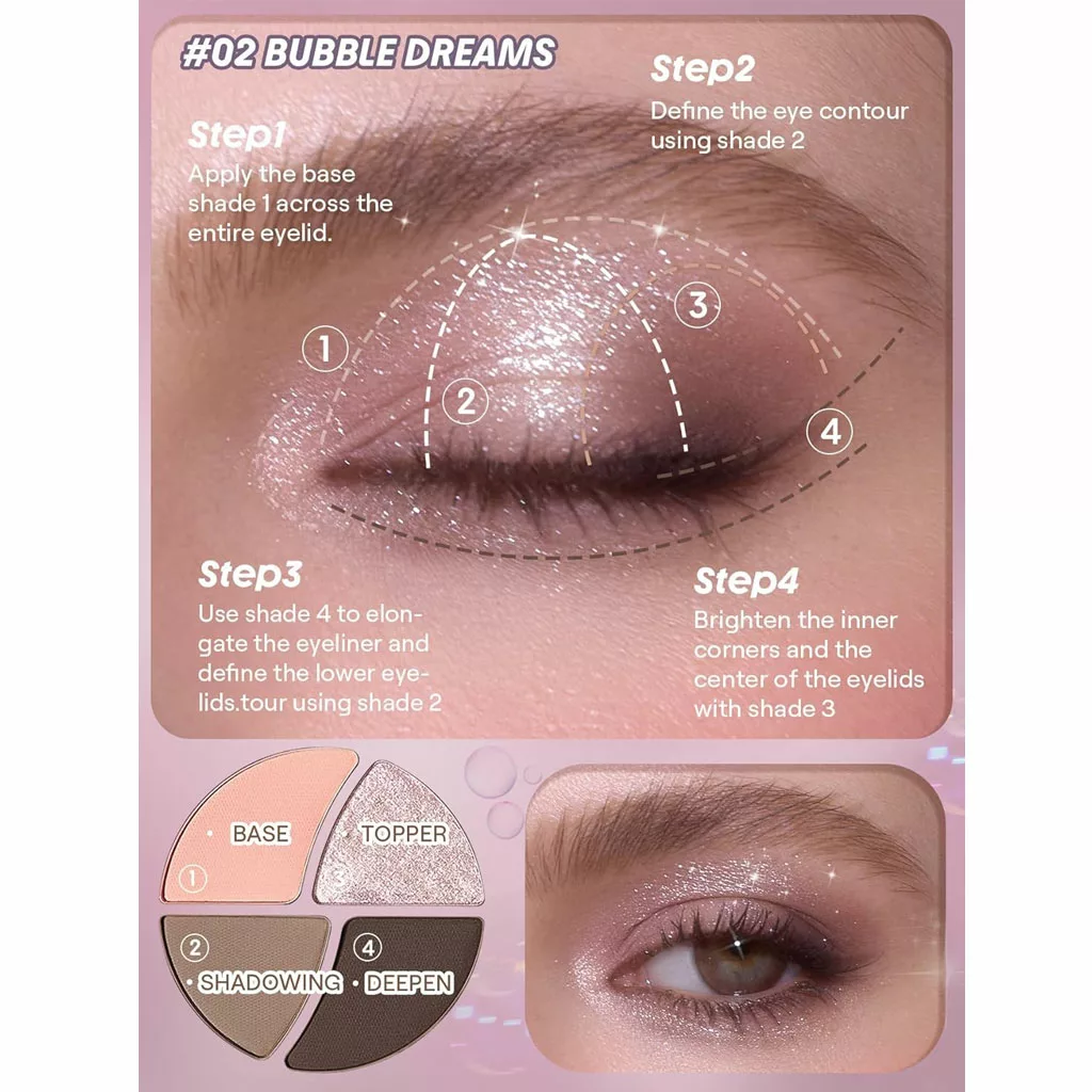 پالت مینی کاربردی شیگلم مدل bubble dreams