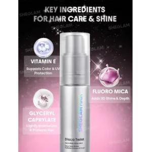 گلیتر ( شاین ) مو و بدن شیگلم رنگ midnight aurora