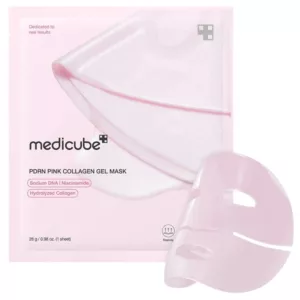 ماسک ژل صورت ورقی کلاژن مدی کیوب