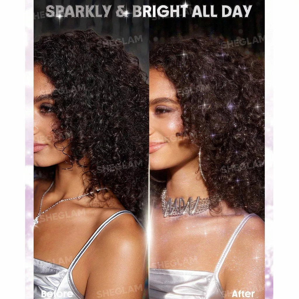 گلیتر ( شاین ) مو و بدن شیگلم رنگ dance queen