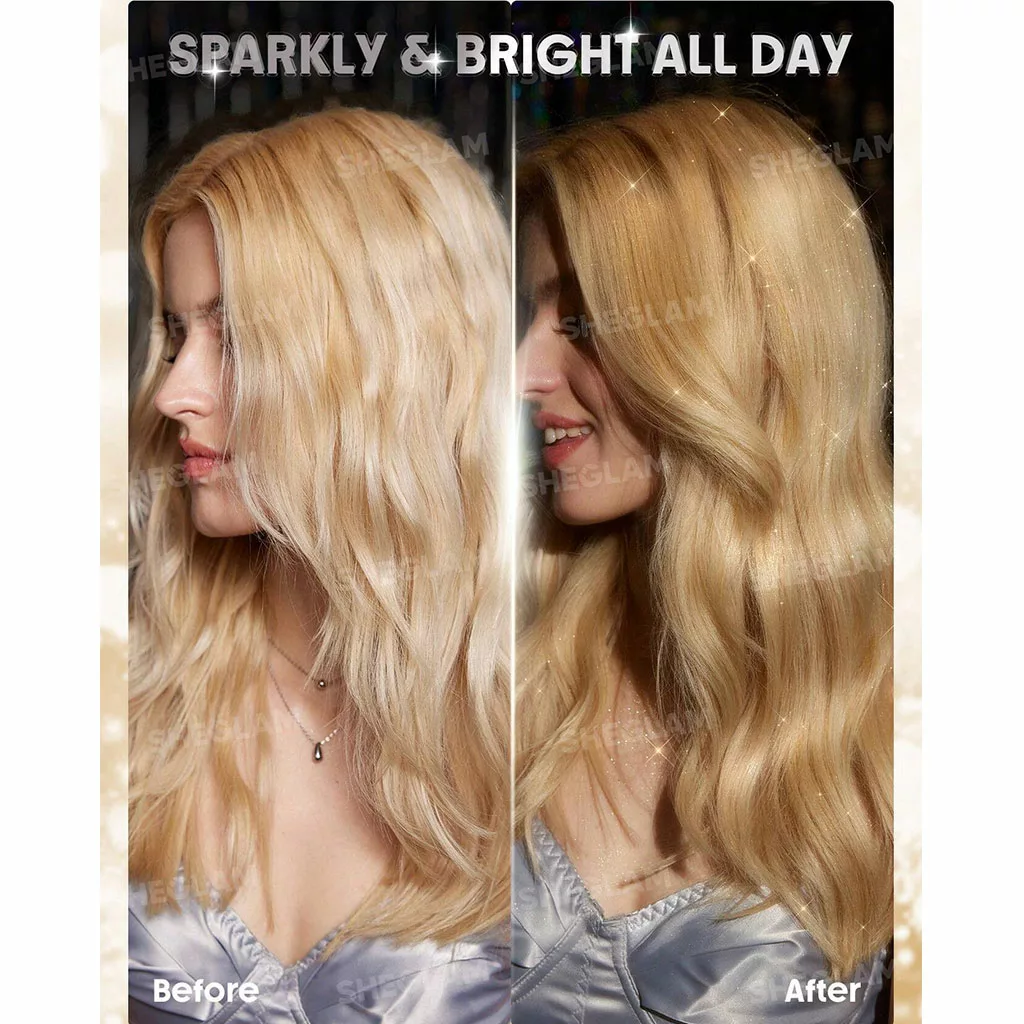 گلیتر ( شاین ) مو و بدن شیگلم رنگ star quality