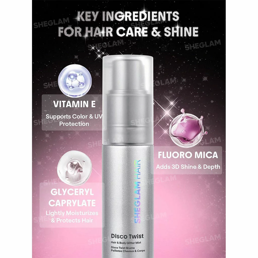 گلیتر ( شاین ) مو و بدن شیگلم رنگ star quality