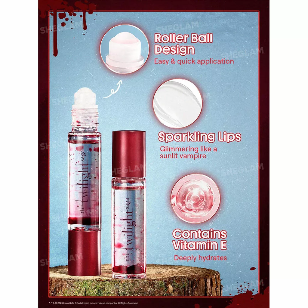 لیپ اویل رولی شیگلم مدل the twilight saga