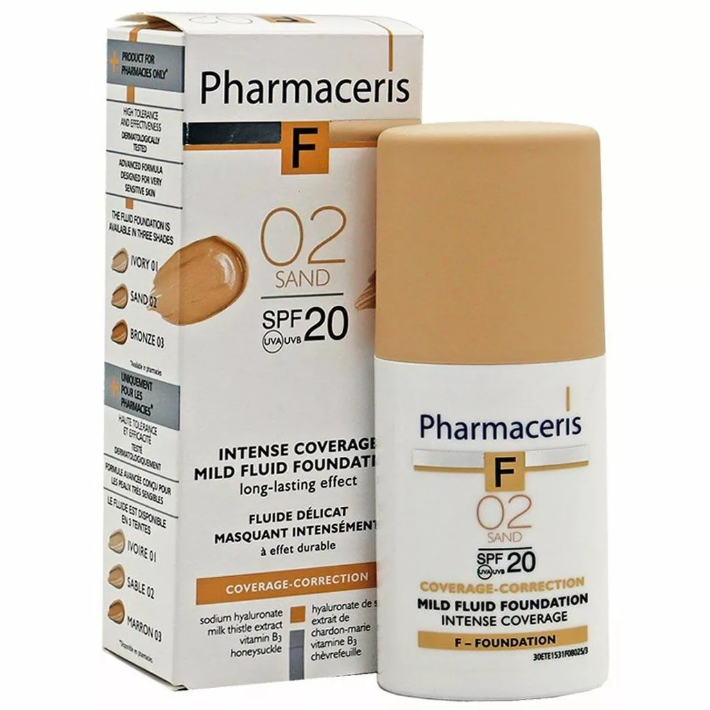 کرم پودر فلویید حاوی ضد آفتاب فارماسریس ( فارماسریز ) شماره ۲