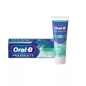 خمیردندان اورال بی PRO 3D WHITE سفید کننده SOFT MINT